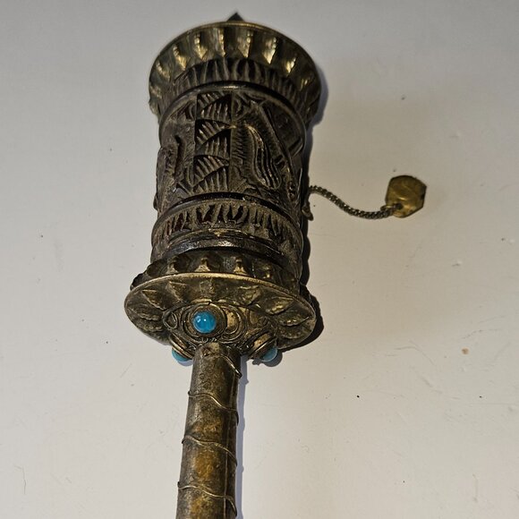 Vintage Tibetan Prayer Wheel - Picture 6 of 16